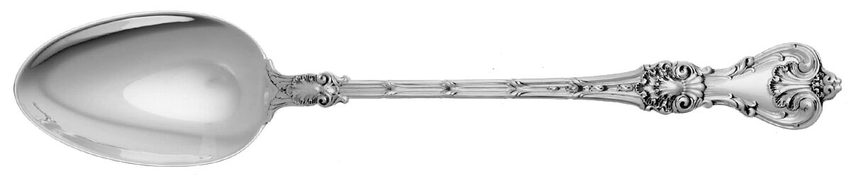 King Edward (Sterling, 1901) Parfait Spoon (Solid Piece) by Whiting Manf Co-1