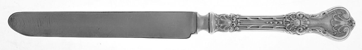 King Edward (Sterling, 1901) Youth/Tea Knife with Silverplate Blade by Whiting Manf Co-1