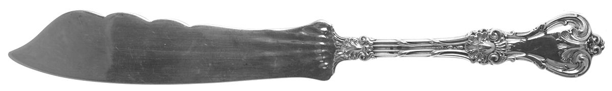 King Edward (Sterling, 1901) Individual Solid Fish Knife by Whiting Manf Co-1