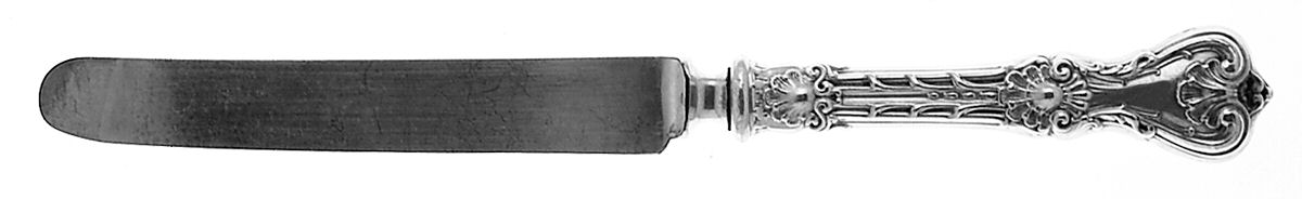 King Edward (Sterling, 1901) Old French Hollow Knife with Bolster by Whiting Manf Co-1