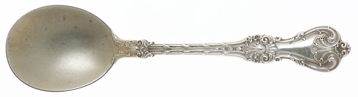 King Edward (Sterling, 1901) Large Chocolate Spoon by Whiting Manf Co-1