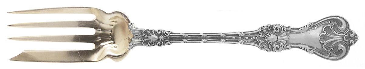 King Edward (Sterling, 1901) Individual Salad Fork by Whiting Manf Co-1