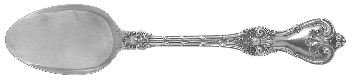 King Edward (Sterling, 1901) Dessert/Oval Soup Spoon by Whiting Manf Co-1