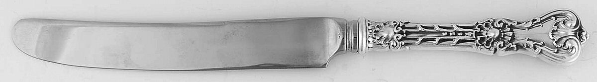 King Edward (Sterling, 1901) New French Hollow Knife with Bolster by Whiting Manf Co-1