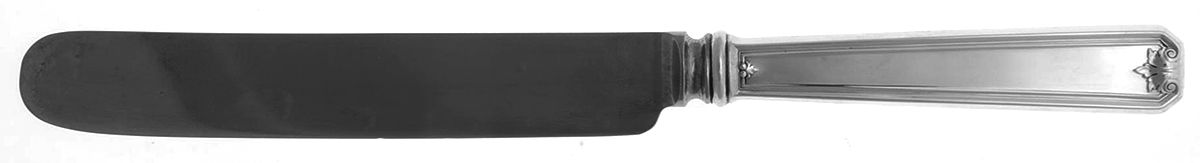 Lady Baltimore (Sterling, 1910, No Monograms) Old French Hollow Knife with Bolster by Whiting Manf Co-1