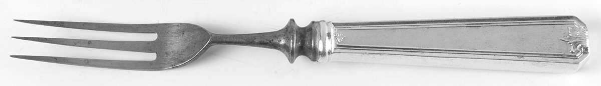 Lady Baltimore (Sterling, 1910, No Monograms) Individual Silverplate Prong Bird Fork by Whiting Manf Co-1