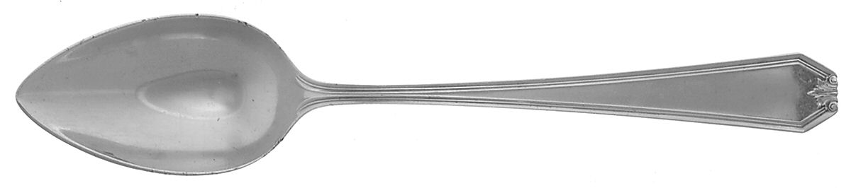 Lady Baltimore (Sterling, 1910, No Monograms) Teaspoon by Whiting Manf Co-1