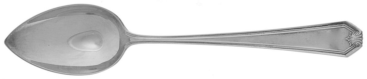 Lady Baltimore (Sterling, 1910, No Monograms) Five O'Clock Teaspoon by Whiting Manf Co-1