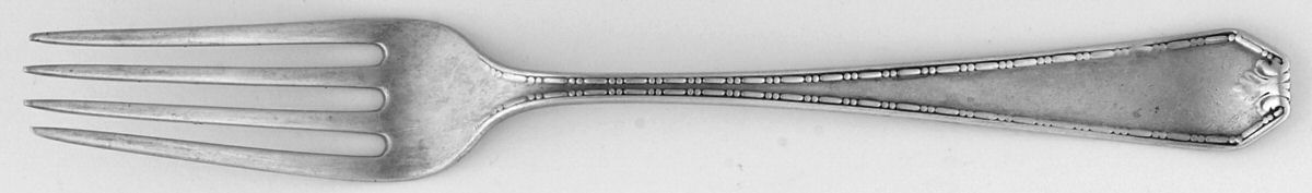 Lady Baltimore (Sterling, 1910, No Monograms) Solid Youth Tea Fork by Whiting Manf Co-1