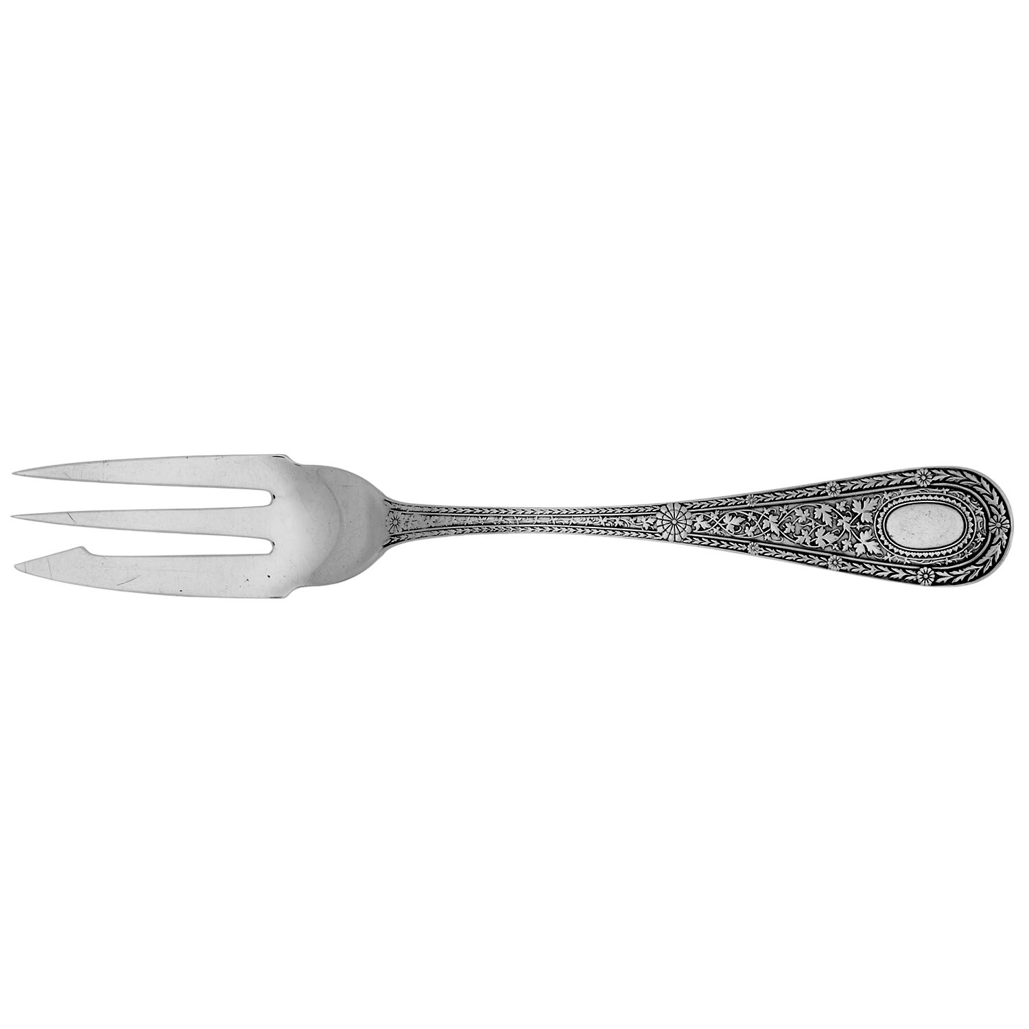 Laureate (Sterling, 1890) Individual Pie Fork by Whiting Manf Co-1