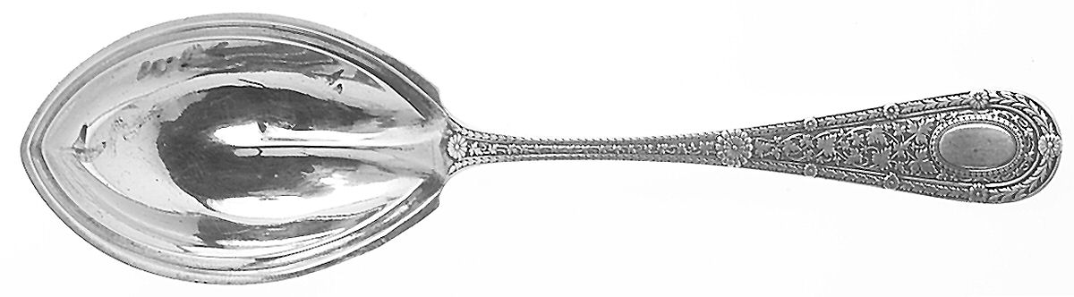 Laureate (Sterling, 1890) Large Jelly Spoon by Whiting Manf Co-1
