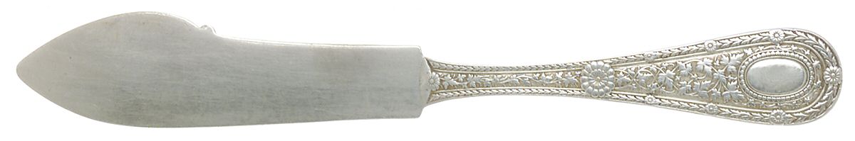 Laureate (Sterling, 1890) Flat Handle Master Butter Knife by Whiting Manf Co-1