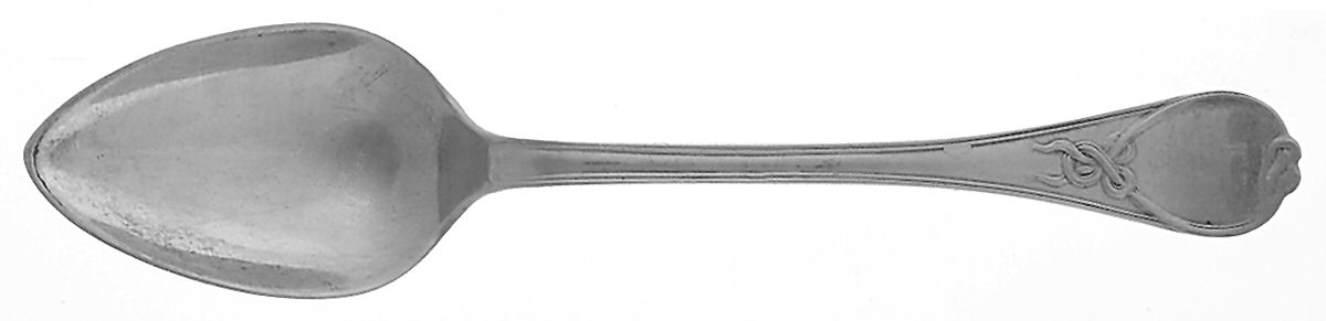 Le Cordon (Sterling, 1850) Dessert/Oval Soup Spoon by Whiting Manf Co-1