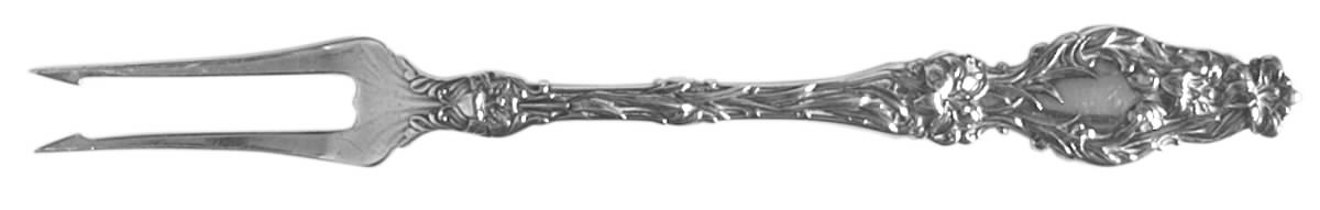 Lily (Sterling, 1902, Lion-Pat.1902) Olive Fork by Whiting Manf Co-1