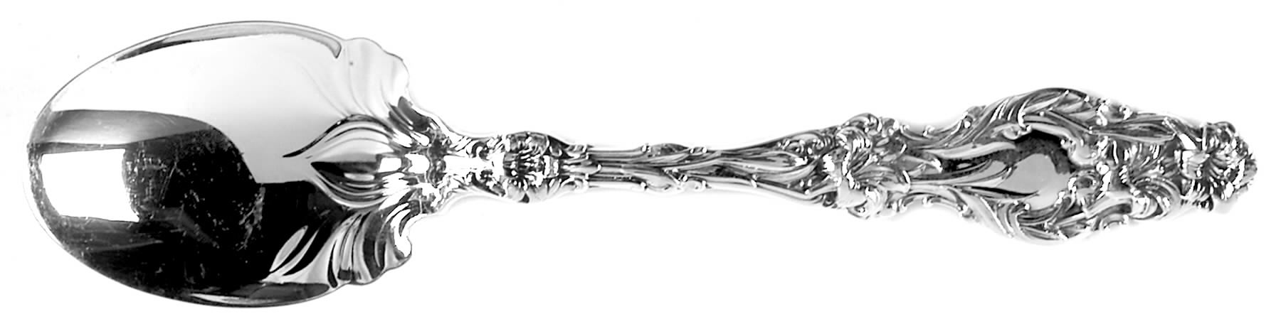 Lily (Sterling, 1902, Lion-Pat.1902) Ice Cream Spoon Individual by Whiting Manf Co-1