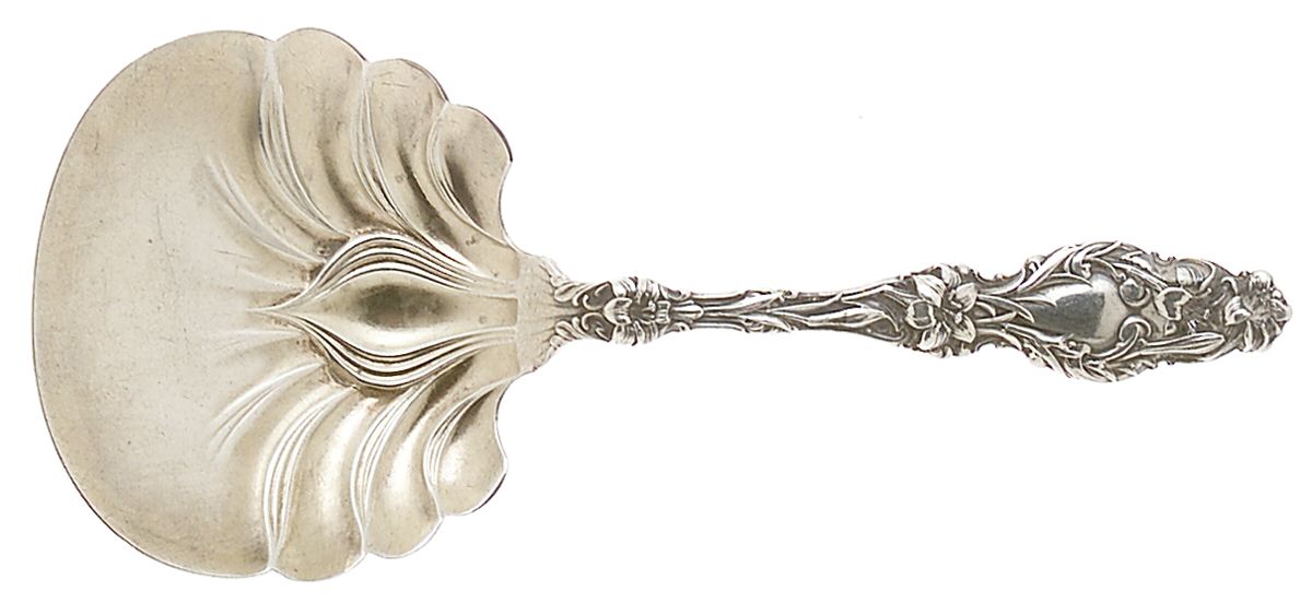 Lily (Sterling, 1902, Lion-Pat.1902) Bon Bon Scoop by Whiting Manf Co-1