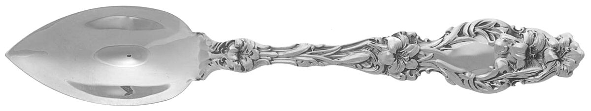 Lily (Sterling, 1902, Lion-Pat.1902) Fruit/Orange Spoon by Whiting Manf Co-1