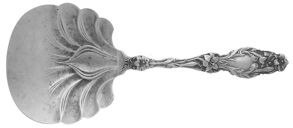 Lily (Sterling, 1902, Lion-Pat.1902) Bon Bon Scoop by Whiting Manf Co-1