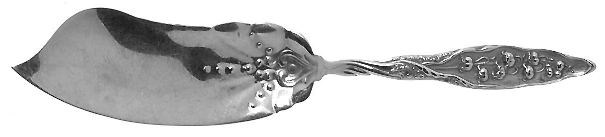 Lily of The Valley (Sterling, 1885, No Monograms) Large Jelly Knife by Whiting Manf Co-1