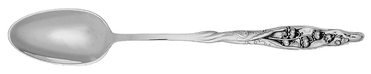Lily of The Valley (Sterling, 1885, No Monograms) Spoon-Parfait/Solid Piece by Whiting Manf Co-1