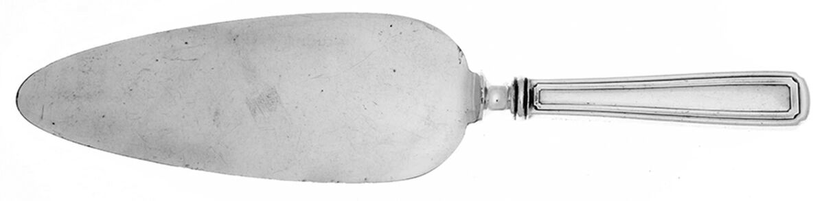Livingston (Sterling, 1914-1915) Pie Server with Silverplate Blade by Whiting Manf Co-1