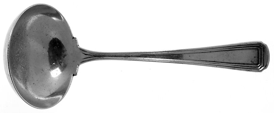Livingston (Sterling, 1914-1915) Solid Gravy Ladle by Whiting Manf Co-1