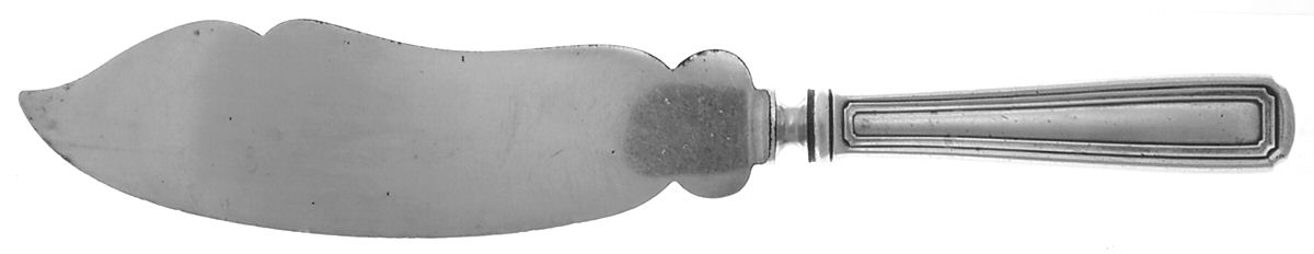 Livingston (Sterling, 1914-1915) Large Ice Cream Slicer with Silverplate Blade by Whiting Manf Co-1