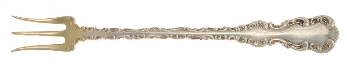 Louis XV (Sterling, 1891) Oyster Fork by Whiting Manf Co-1