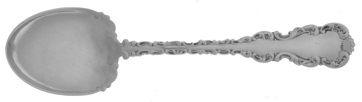 Louis XV (Sterling, 1891) Small Ice Cream Spoon by Whiting Manf Co-1
