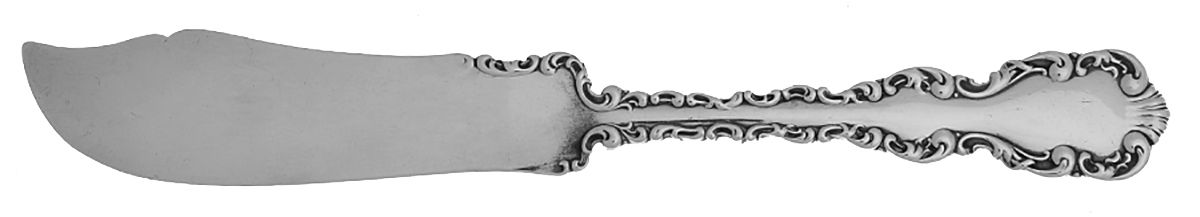 Louis XV (Sterling, 1891) Knife-Fish/Solid-Indv./Small by Whiting Manf Co-1