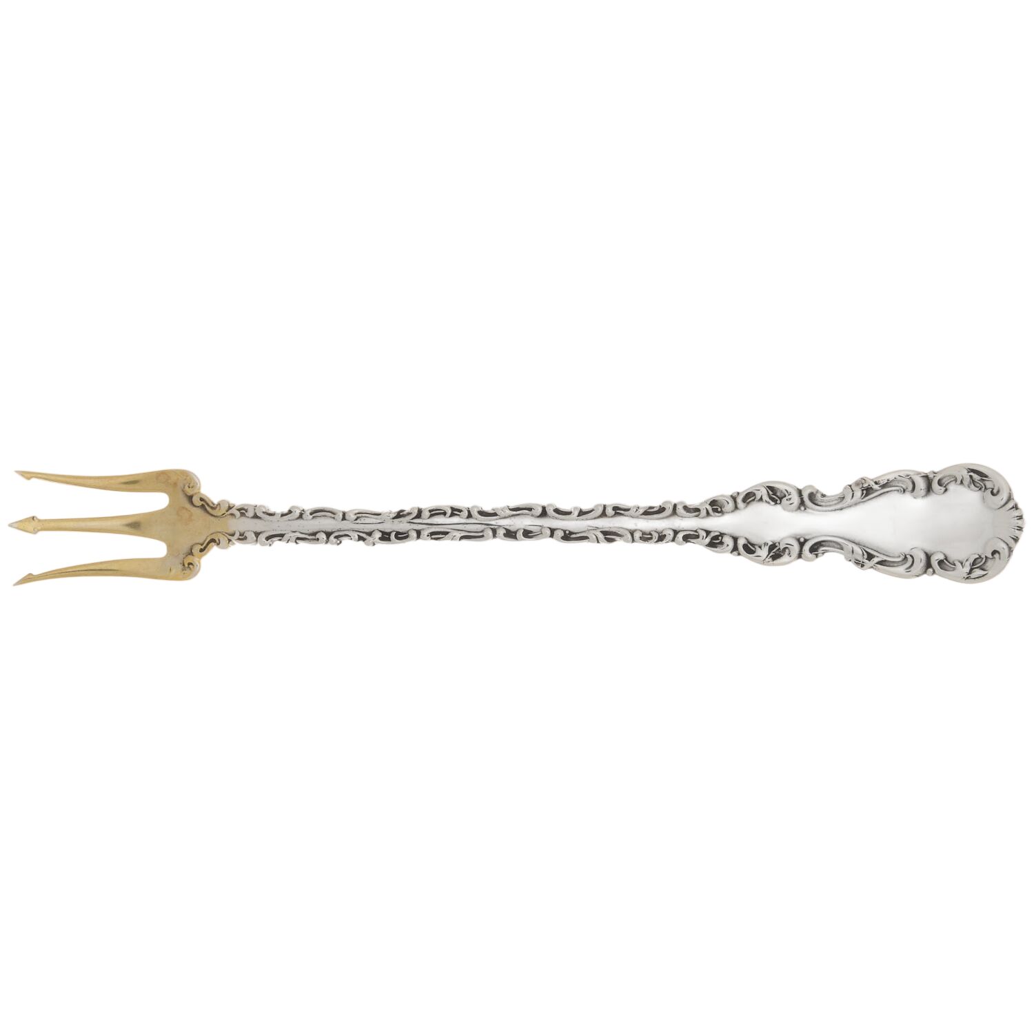 Louis XV (Sterling, 1891) Oyster Fork by Whiting Manf Co-1