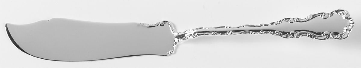 Louis XV (Sterling, 1891) Flat Handle Master Butter Knife by Whiting Manf Co-1