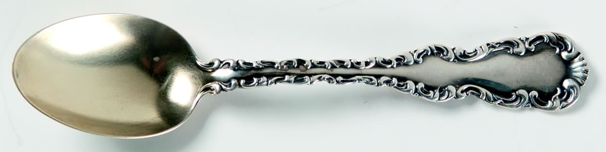 Louis XV (Sterling, 1891) Demitasse Spoon by Whiting Manf Co-1