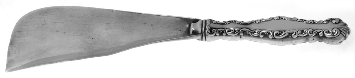 Louis XV (Sterling, 1891) Hollow Handle Shoe Horn with Sterling Bowl by Whiting Manf Co-1