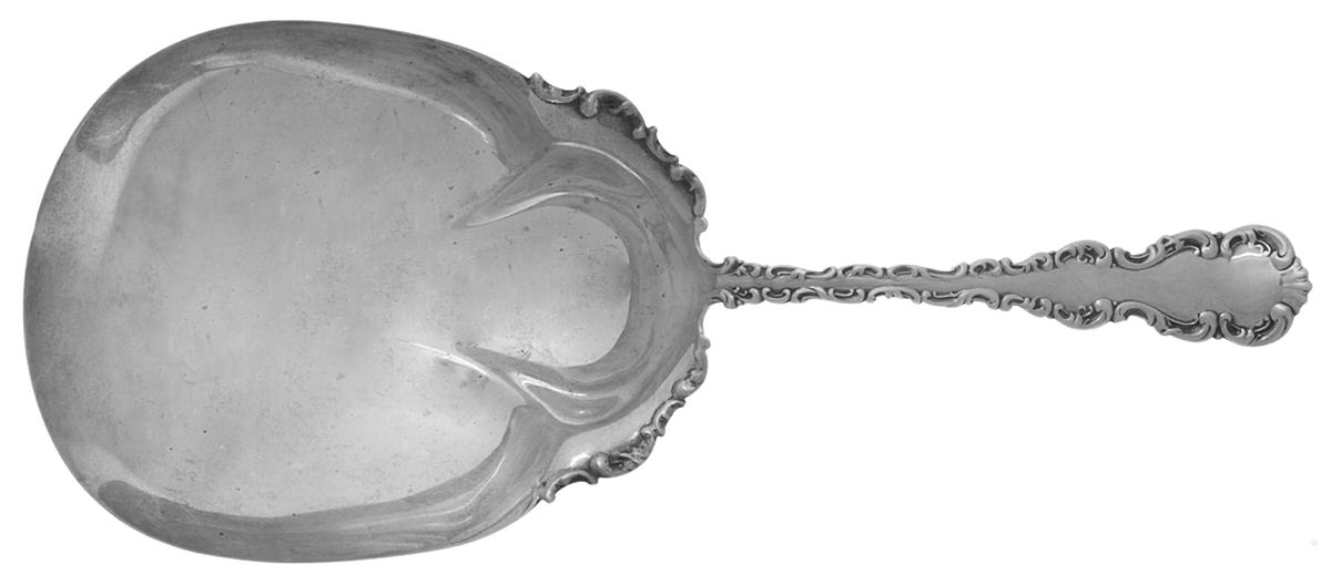 Louis XV (Sterling, 1891) Cracker Spoon by Whiting Manf Co-1