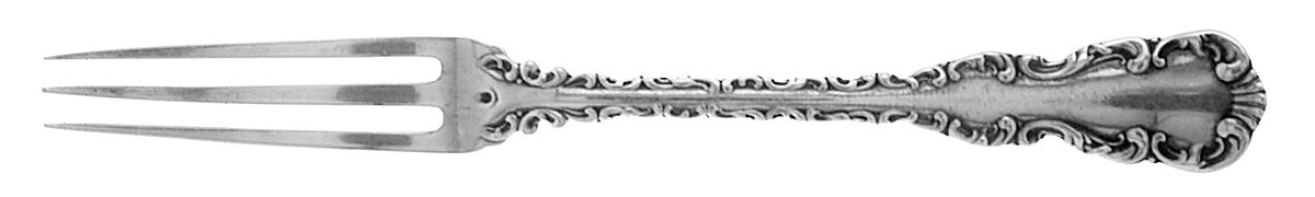 Louis XV (Sterling, 1891) Strawberry Fork by Whiting Manf Co-1
