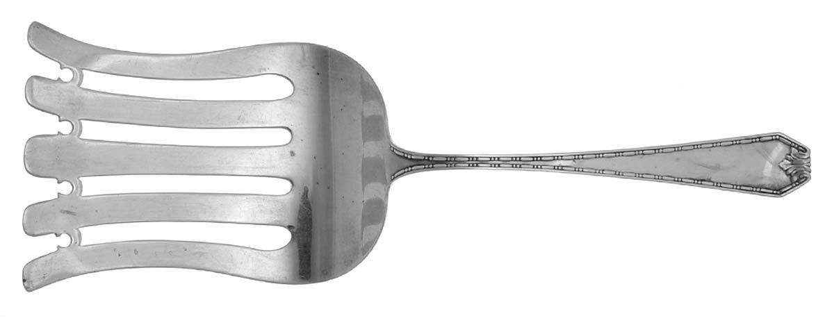 Madam Morris (Sterling, 1909-1910) Oversize Solid Asparagus Server by Whiting Manf Co-1