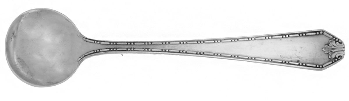 Madam Morris (Sterling, 1909-1910) Individual Salt Spoon by Whiting Manf Co-1