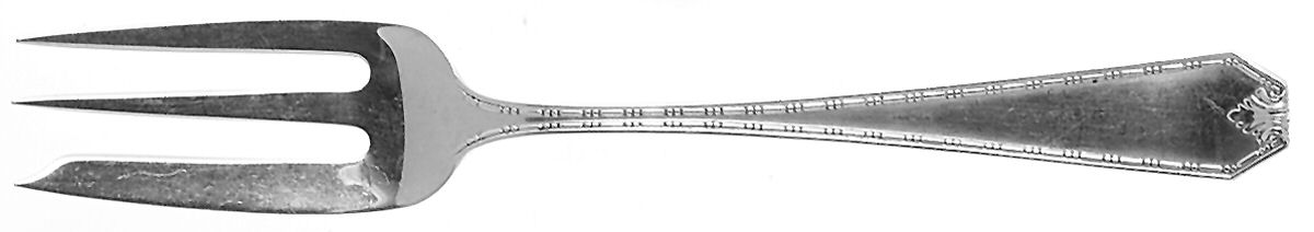 Madam Morris (Sterling, 1909-1910) Individual Pie Fork by Whiting Manf Co-1
