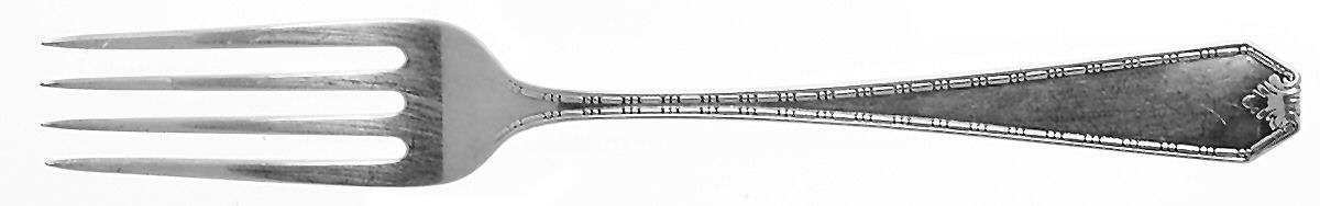 Madam Morris (Sterling, 1909-1910) Solid Youth Tea Fork by Whiting Manf Co-1