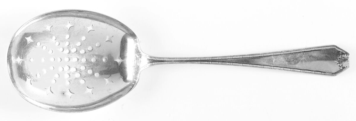 Madam Morris (Sterling, 1909-1910) Ice Serving Spoon Large by Whiting Manf Co-1