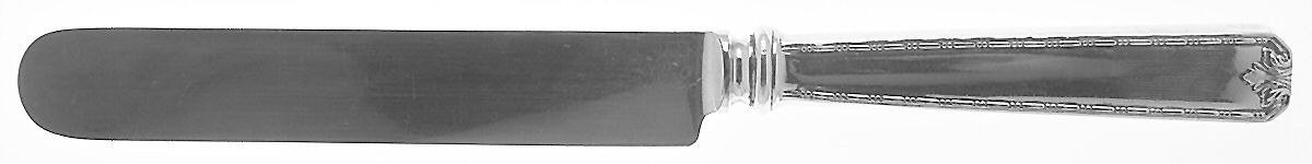 Madam Morris (Sterling, 1909-1910) Blunt Hollow Knife with Bolster by Whiting Manf Co-1