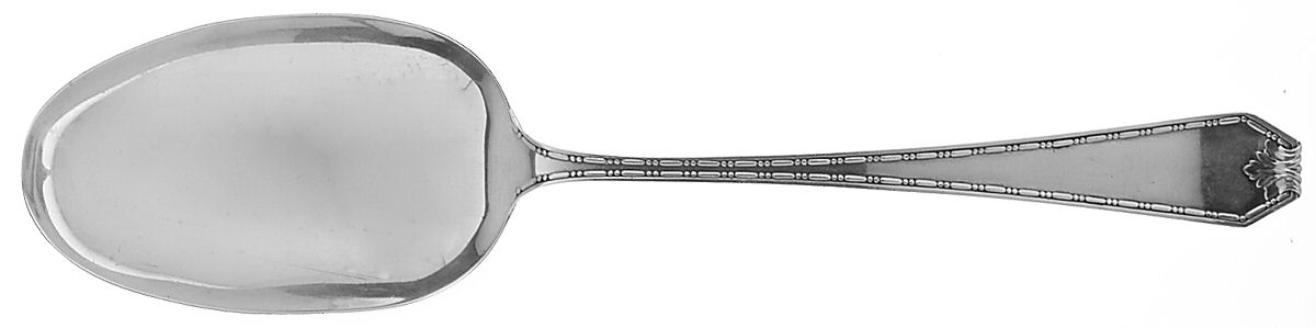 Madam Morris (Sterling, 1909-1910) Solid Salad Serving Spoon by Whiting Manf Co-1