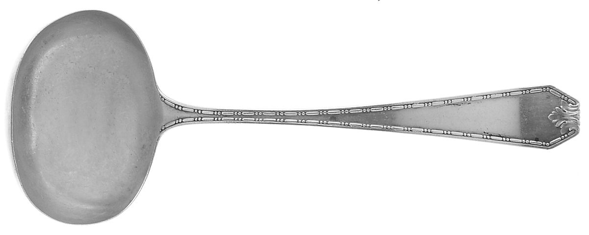Madam Morris (Sterling, 1909-1910) Solid Gravy Ladle by Whiting Manf Co-1