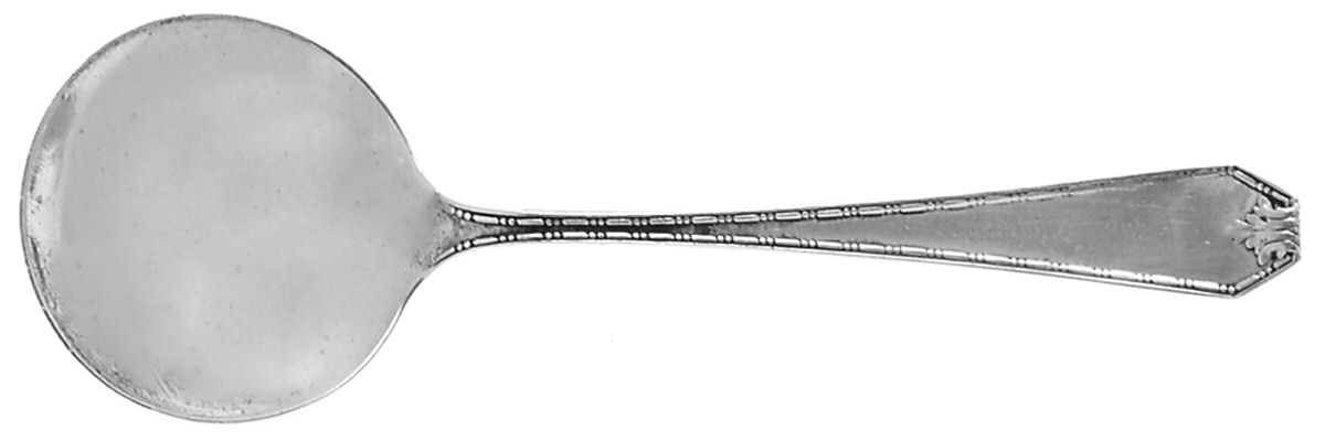 Madam Morris (Sterling, 1909-1910) Small Short Handle Chocolate Spoon by Whiting Manf Co-1