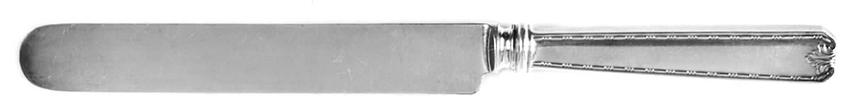 Madam Morris A-Engraved (Sterling, 1909) Blunt Hollow Knife with Bolster by Whiting Manf Co-1