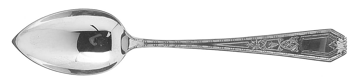 Madam Morris A-Engraved (Sterling, 1909) Tablespoon (Serving Spoon) by Whiting Manf Co-1
