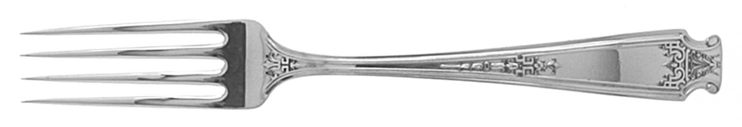 Mandarin (Sterling, 1917-1918) Fork by Whiting Manf Co-1