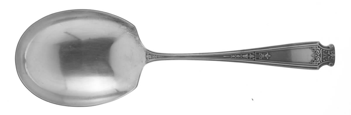 Mandarin (Sterling, 1917-1918) Large Solid Berry/Casserole Spoon by Whiting Manf Co-1