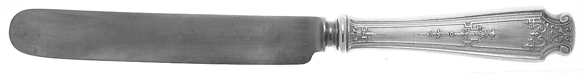 Mandarin (Sterling, 1917-1918) Blunt Hollow Knife with Bolster by Whiting Manf Co-1